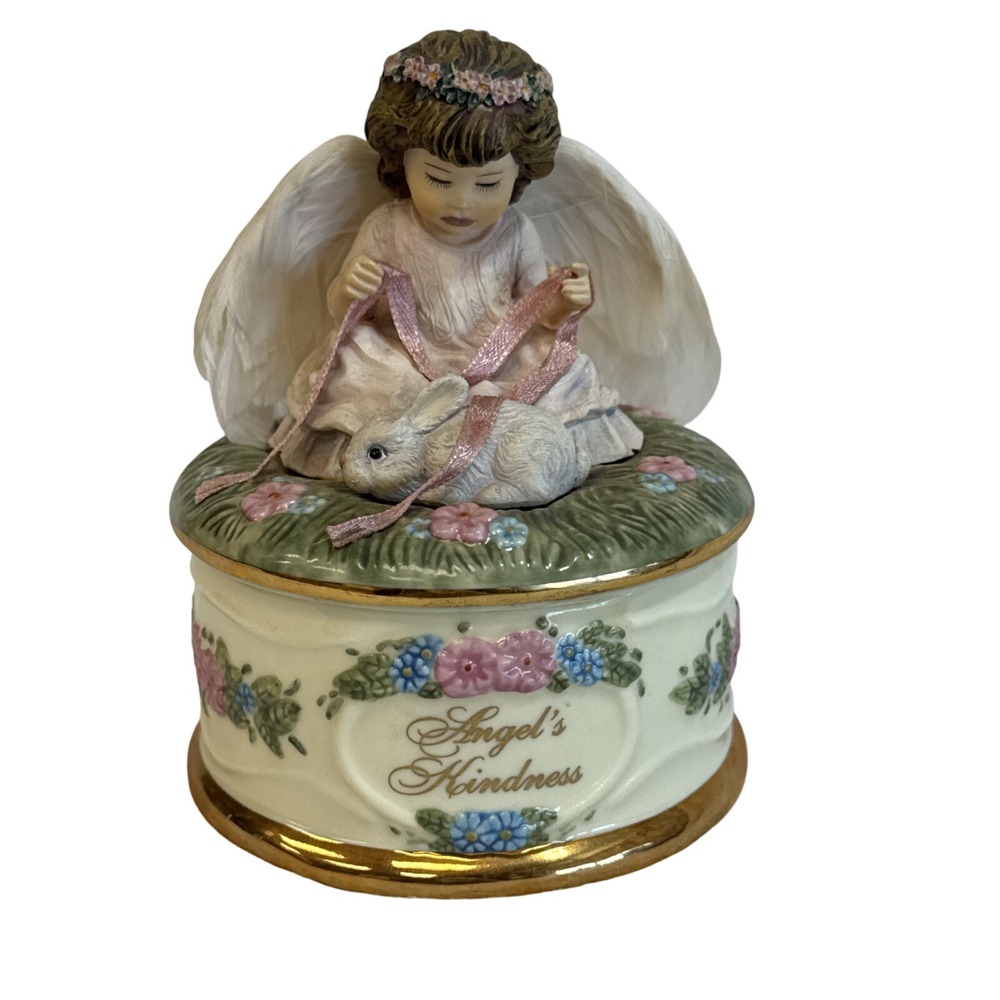 VTG Music Box Angels‎ Kindness by Donna Brooks Heavens Little Guardians Ardleigh